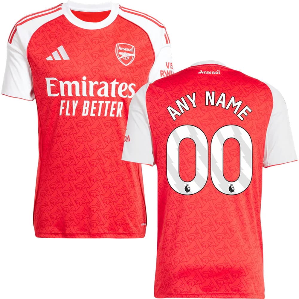 Kid's Arsenal Home Stadium Replica Custom Jersey 2025/26