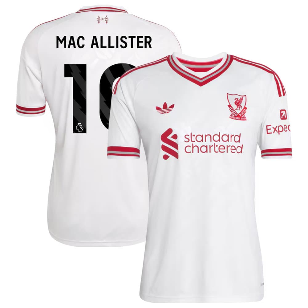 Men's Alexis Mac Allister #10 Liverpool Away Replica Jersey 2026/27
