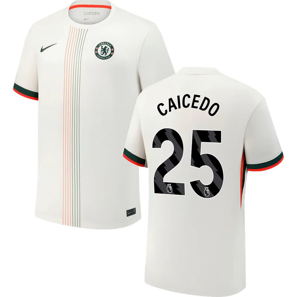 Kid's CAICEDO #25 Chelsea Away Replica Jersey 2025/26 Kid's CAICEDO #25 Chelsea Away Replica Jersey 2025/26