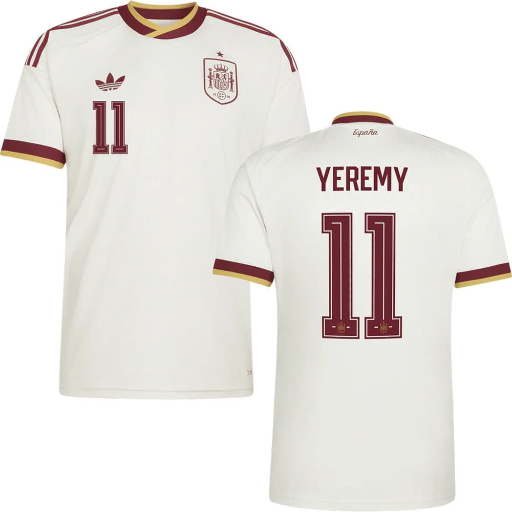 Kid's YEREMY #11 Spain Away Replica Jersey World Cup 2026 Kid's YEREMY #11 Spain Away Replica Jersey World Cup 2026