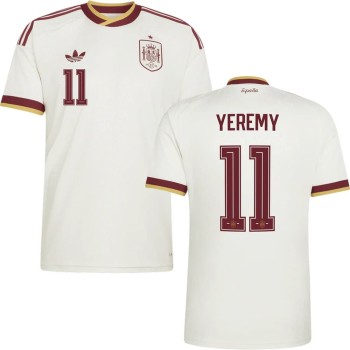 Kid's YEREMY #11 Spain Away Replica Jersey World Cup 2026 Kid's YEREMY #11 Spain Away Replica Jersey World Cup 2026