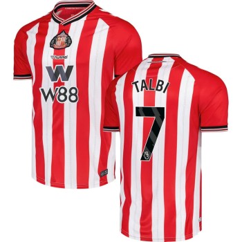 Kid's TALBI #7 Sunderland AFC Home Replica Jersey 2025/26 Kid's TALBI #7 Sunderland AFC Home Replica Jersey 2025/26