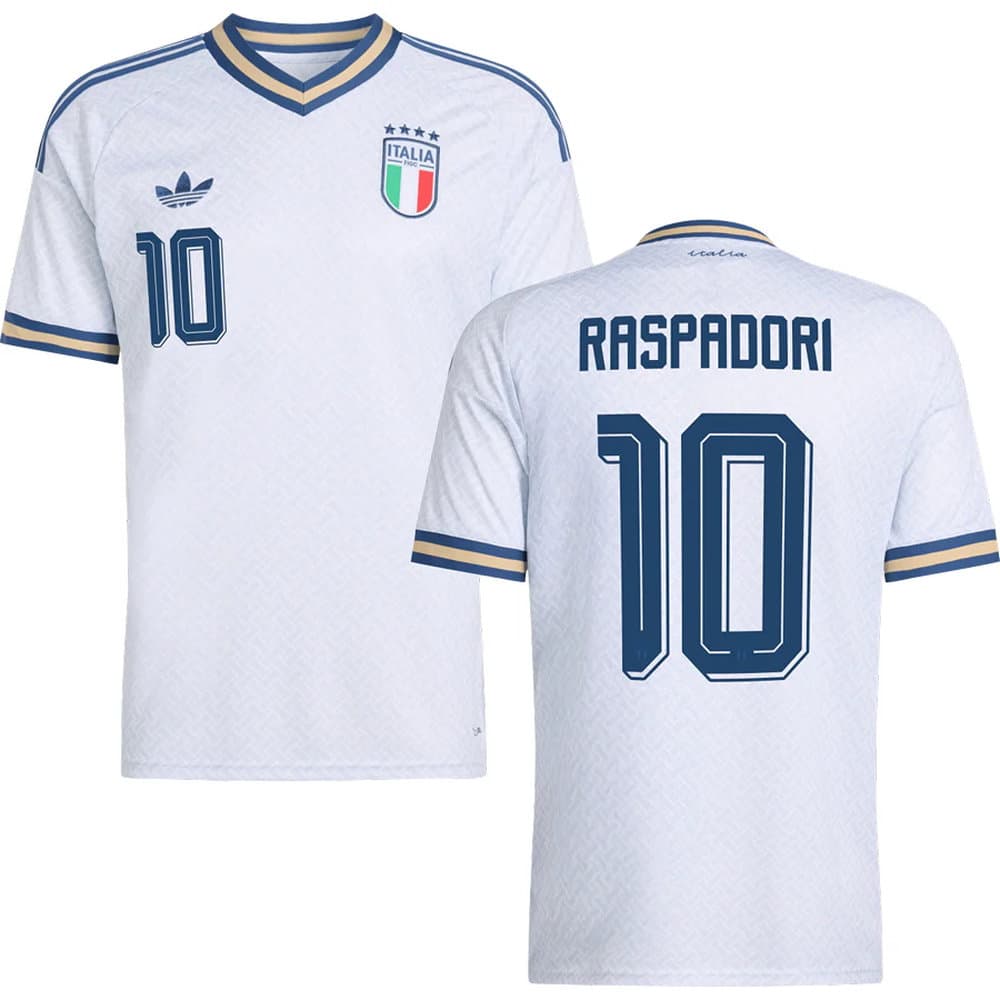 Kid's RASPADORI #10 Italy Away Replica Jersey World Cup 2026 Kid's RASPADORI #10 Italy Away Replica Jersey World Cup 2026