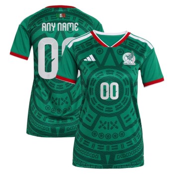 Women's Mexico Home Replica Custom Jersey World Cup 2026