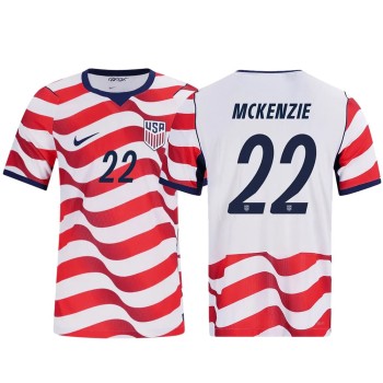 Men's Mark McKenzie #22 USA Home Match Authentic Jersey World Cup 2026