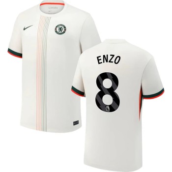 Kid's ENZO #8 Chelsea Away Replica Jersey 2025/26
