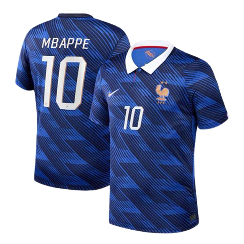 Kid's Kylian Mbappé #10 France Home Stadium Replica Jersey World Cup 2026 Kid's Kylian Mbappé #10 France Home Stadium Replica Jersey World Cup 2026