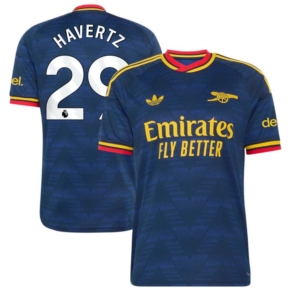 Kid's HAVERTZ #29 Arsenal Away Replica Jersey 2026/27