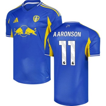 Men's AARONSON #11 Leeds United Away Replica Jersey 2025/26