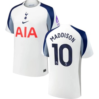 Men's MADDISON #10 Tottenham Hotspur Home Replica Jersey 2025/26