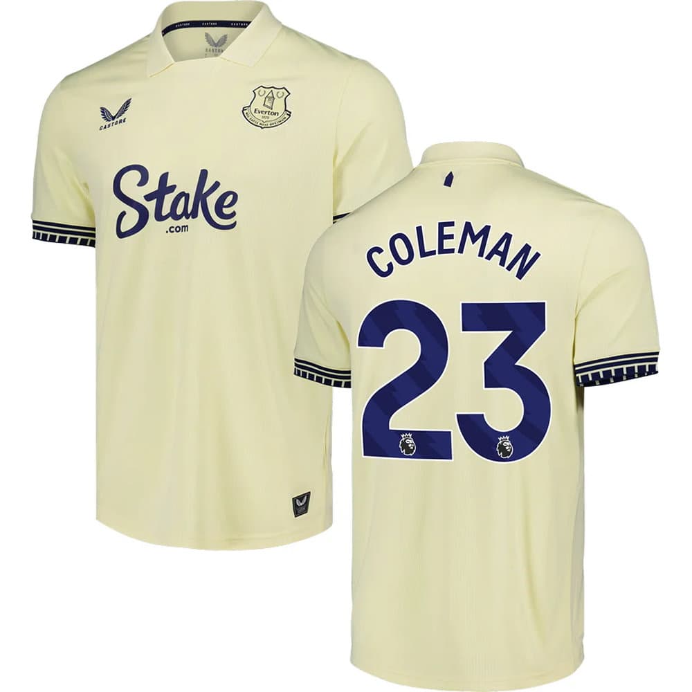 Men's COLEMAN #23 Everton Away Replica Jersey 2025/26 Men's COLEMAN #23 Everton Away Replica Jersey 2025/26