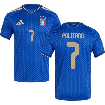 Kid's POLITANO #7 Italy Home Replica Jersey World Cup 2026 Kid's POLITANO #7 Italy Home Replica Jersey World Cup 2026