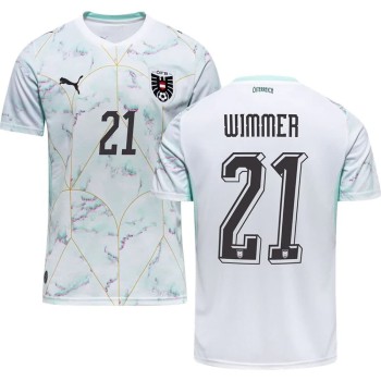 Kid's WIMMER #21 Austria Away Replica Jersey World Cup 2026