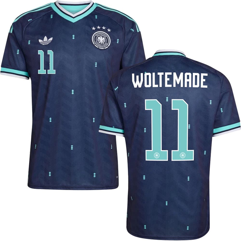 Men's WOLTEMADE #11 Germany Away Replica Jersey World Cup 2026 Men's WOLTEMADE #11 Germany Away Replica Jersey World Cup 2026