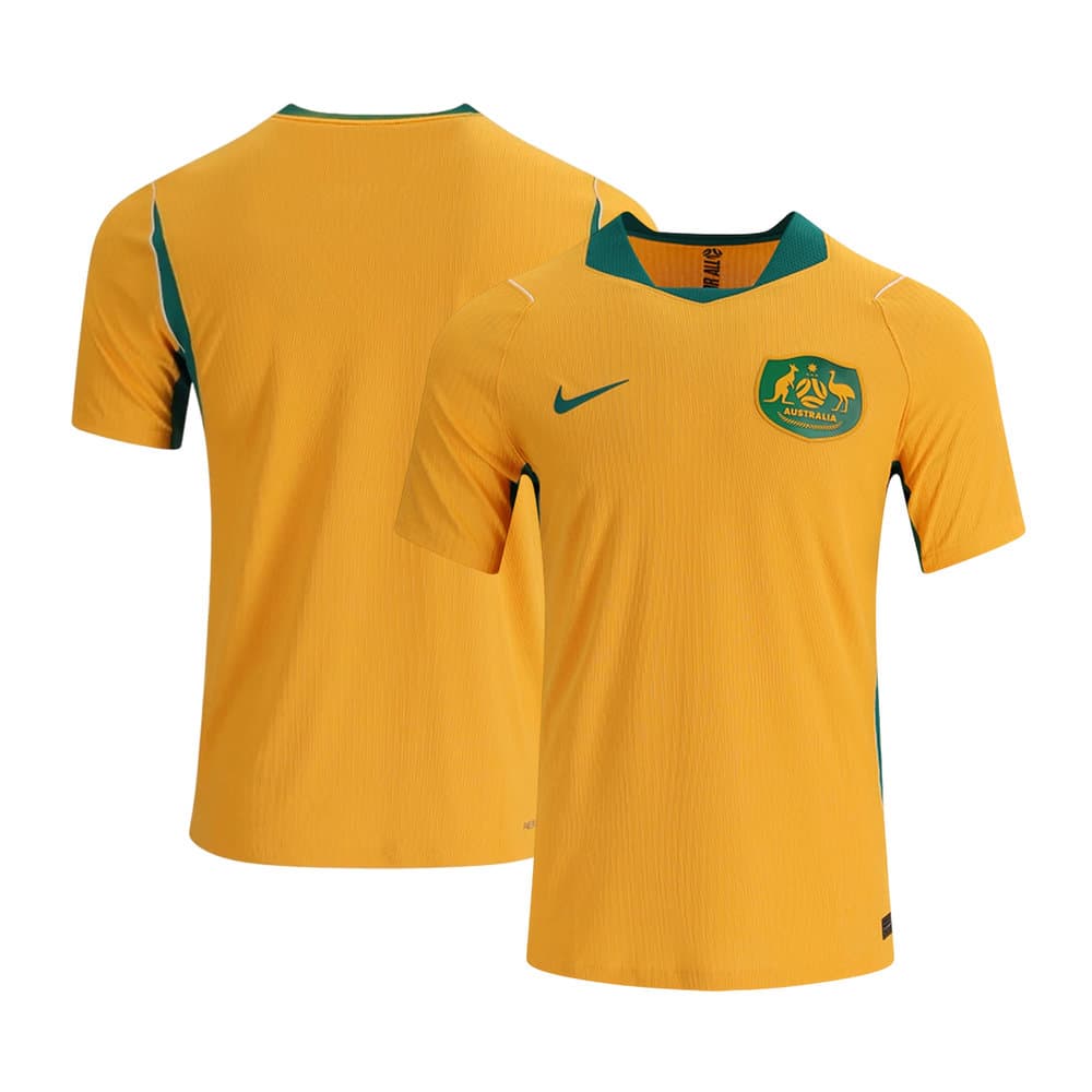 Men's Australia Home Authentic Jersey World Cup 2026 Men's Australia Home Authentic Jersey World Cup 2026
