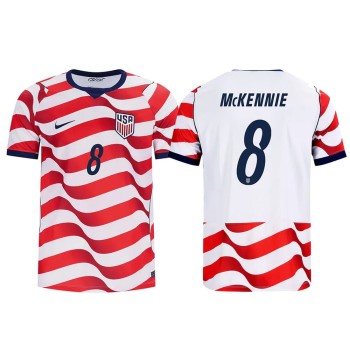 Kid's Weston McKennie #8 USA Home Stadium Replica Jersey World Cup 2026 Kid's Weston McKennie #8 USA Home Stadium Replica Jersey World Cup 2026