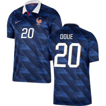 Kid's DOUE #20 France Home Replica Jersey World Cup 2026 Kid's DOUE #20 France Home Replica Jersey World Cup 2026