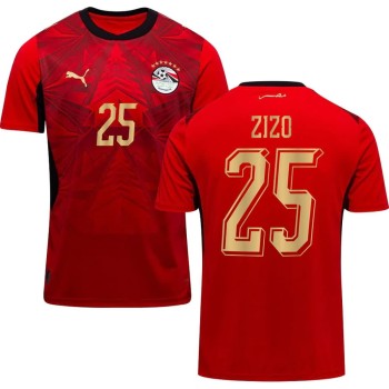 Men's ZIZO #25 Egypt Home Replica Jersey World Cup 2026 Men's ZIZO #25 Egypt Home Replica Jersey World Cup 2026