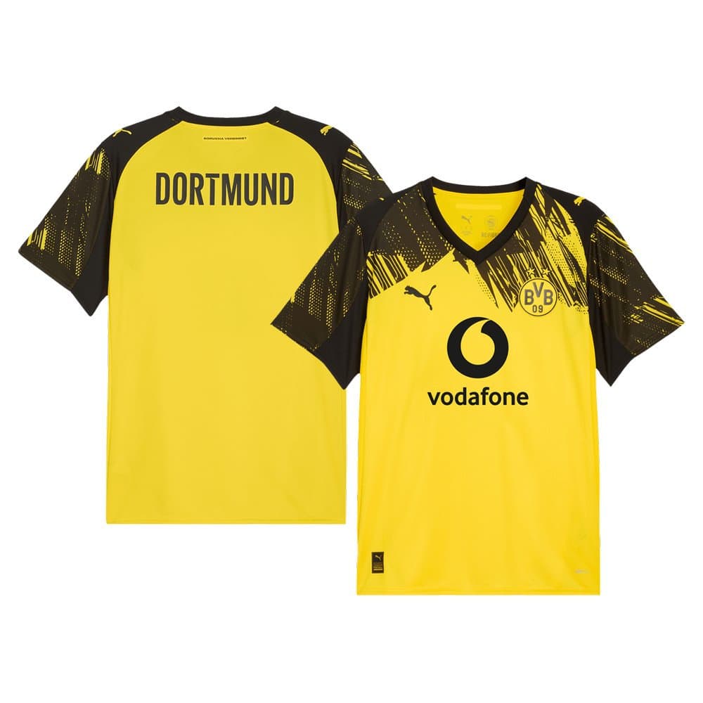 Men's Borussia Dortmund Home Replica Soccer Jersey 2025/26 Men's Borussia Dortmund Home Replica Soccer Jersey 2025/26