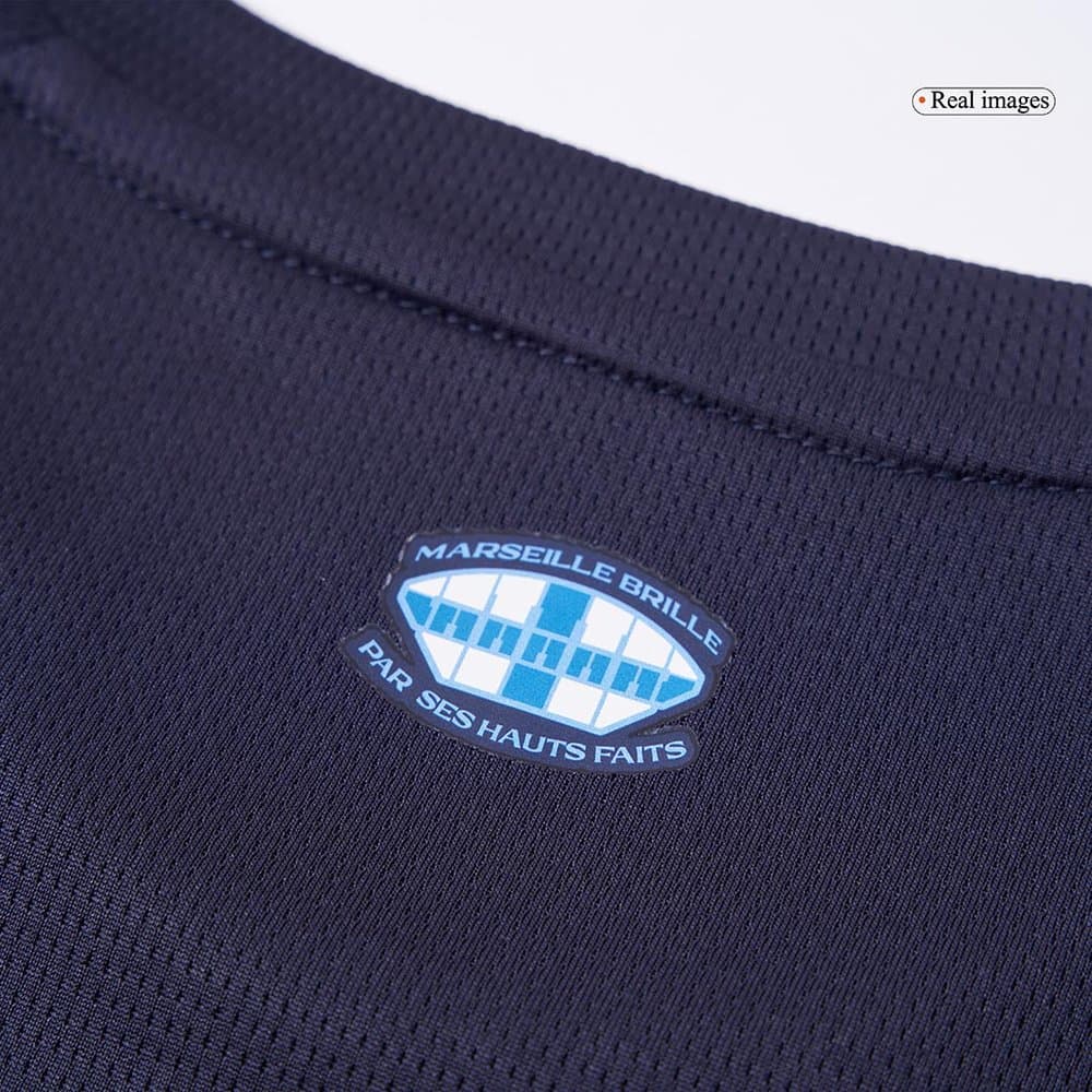 Kid's Marseille Away Soccer Jersey Kit 2025/26 Kid's Marseille Away Soccer Jersey Kit 2025/26
