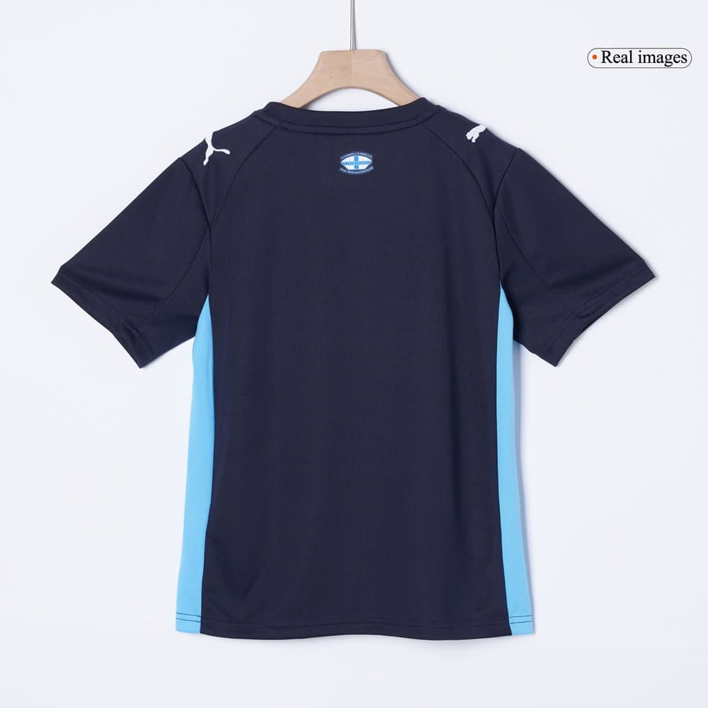 Kid's Marseille Away Soccer Jersey Kit 2025/26 Kid's Marseille Away Soccer Jersey Kit 2025/26