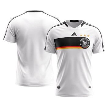 Men's Germany Home Retro Soccer Jersey 2008 Men's Germany Home Retro Soccer Jersey 2008