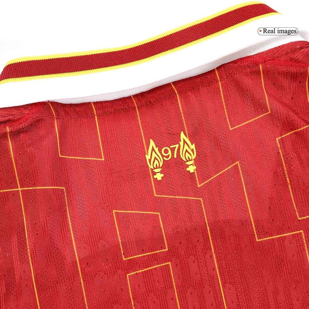 Men's VIRGIL #4 Liverpool Home Authentic Soccer Jersey 2024/25 Men's VIRGIL #4 Liverpool Home Authentic Soccer Jersey 2024/25