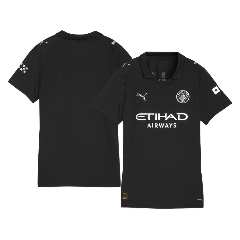 Women's Manchester City Away Authentic Jersey 2025/26 Women's Manchester City Away Authentic Jersey 2025/26