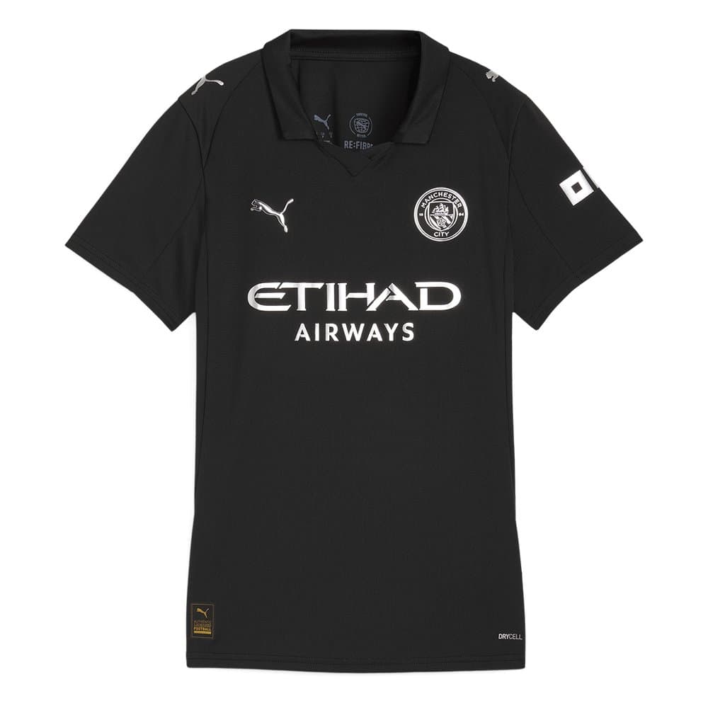 Women's Manchester City Away Authentic Jersey 2025/26 Women's Manchester City Away Authentic Jersey 2025/26