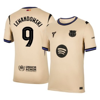 Men's LEWANDOWSKI #9 Barcelona Away Replica Soccer Jersey -UCL 2025/26 Men's LEWANDOWSKI #9 Barcelona Away Replica Soccer Jersey -UCL 2025/26