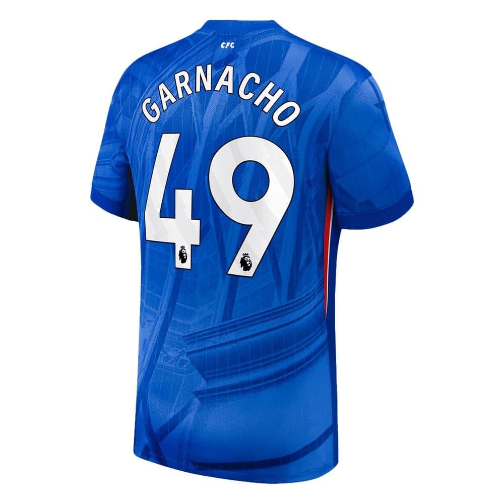 Men's GARNACHO #49 Chelsea Home Replica Soccer Jersey 2025/26 Men's GARNACHO #49 Chelsea Home Replica Soccer Jersey 2025/26
