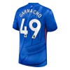 Men's GARNACHO #49 Chelsea Home Replica Soccer Jersey 2025/26 Men's GARNACHO #49 Chelsea Home Replica Soccer Jersey 2025/26