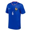 Men's CAMAVINGA #6 France Home Replica Soccer Jersey 2024