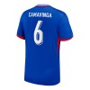 Men's CAMAVINGA #6 France Home Replica Soccer Jersey 2024