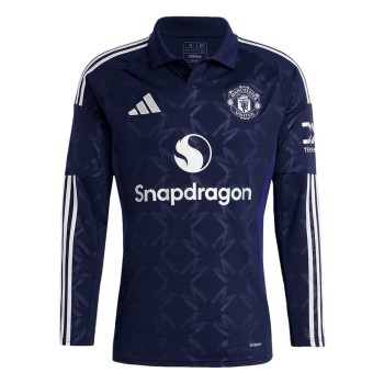 Men's Manchester United Away Long Sleeve Jersey 2024/25 Men's Manchester United Away Long Sleeve Jersey 2024/25