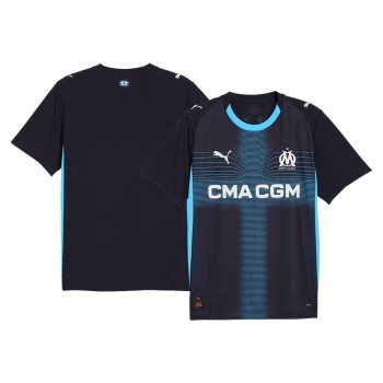 Men's Marseille Away Replica Soccer Jersey 2025/26 Men's Marseille Away Replica Soccer Jersey 2025/26