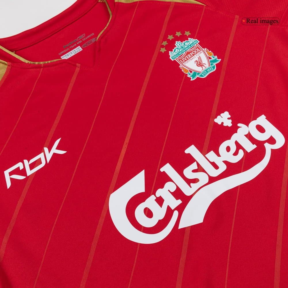 Men's Liverpool Home Retro Soccer Jersey 2005/06 Men's Liverpool Home Retro Soccer Jersey 2005/06