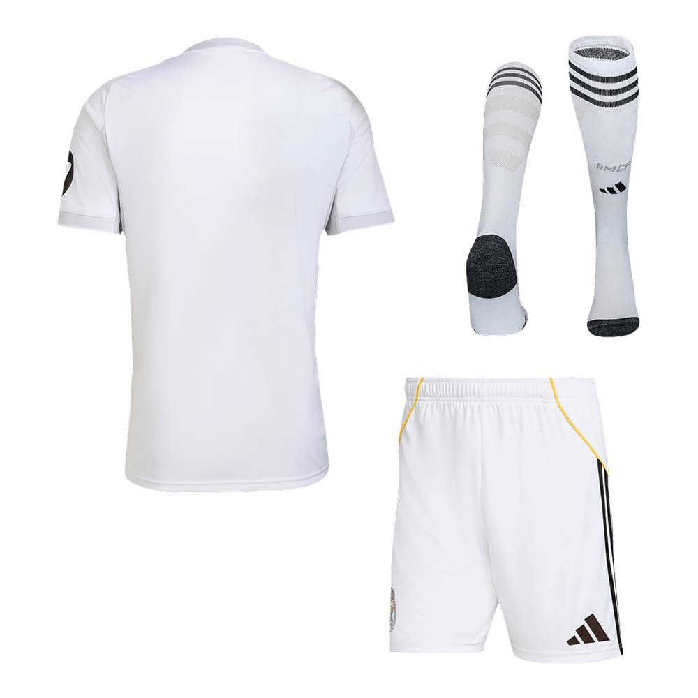 Men's Real Madrid Home Jersey Full Kit 2025/26 Men's Real Madrid Home Jersey Full Kit 2025/26