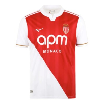 Men's AS Monaco FC Home Replica Soccer Jersey 2025/26 Men's AS Monaco FC Home Replica Soccer Jersey 2025/26