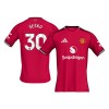 Men's MOUNT #7 Manchester United Home Replica Soccer Jersey 2025/26 Men's MOUNT #7 Manchester United Home Replica Soccer Jersey 2025/26