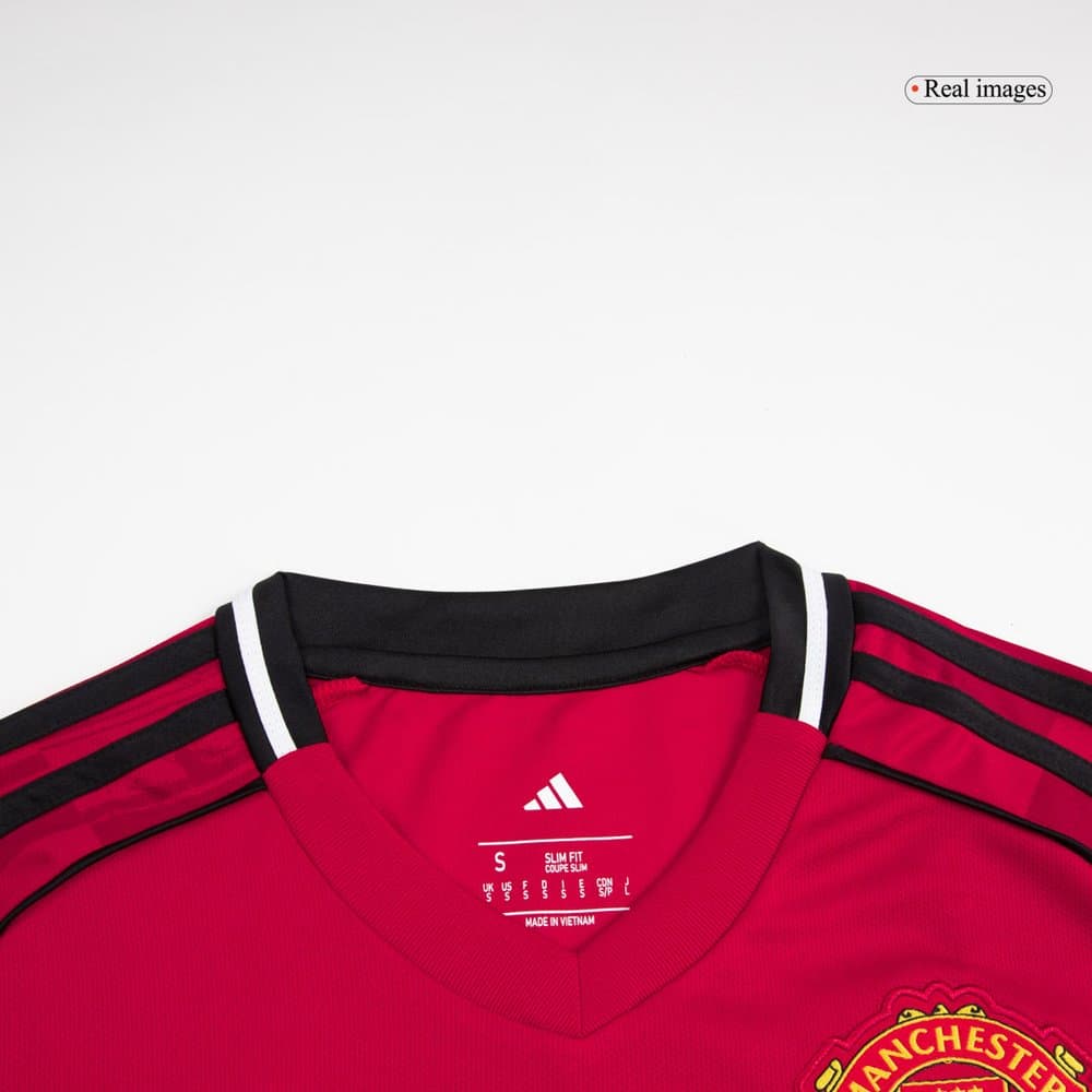 Men's MOUNT #7 Manchester United Home Replica Soccer Jersey 2025/26 Men's MOUNT #7 Manchester United Home Replica Soccer Jersey 2025/26