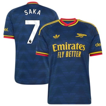 Kid's SAKA #7 Arsenal Away Replica Jersey 2026/27