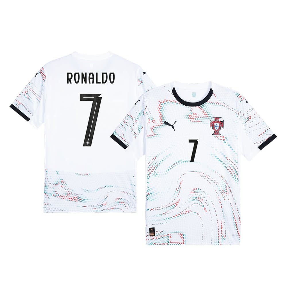 Men's RONALDO #7 Portugal Away Replica Soccer Jersey 2025 Men's RONALDO #7 Portugal Away Replica Soccer Jersey 2025