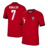 Men's RONALDO #7 Portugal Home Authentic Soccer Jersey EURO 2024 Men's RONALDO #7 Portugal Home Authentic Soccer Jersey EURO 2024