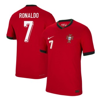 Men's RONALDO #7 Portugal Home Authentic Soccer Jersey EURO 2024 Men's RONALDO #7 Portugal Home Authentic Soccer Jersey EURO 2024