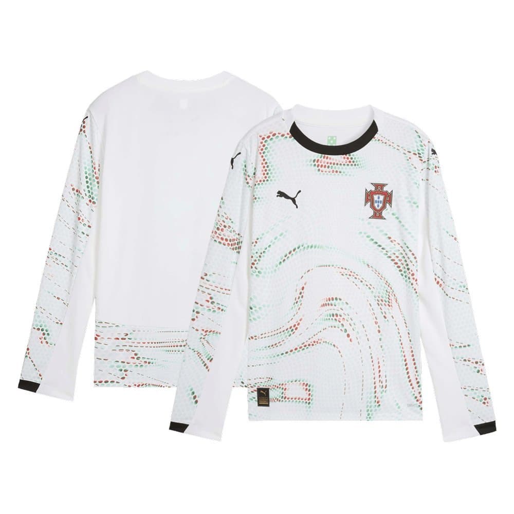 Men's Portugal Away Long Sleeve Jersey 2025