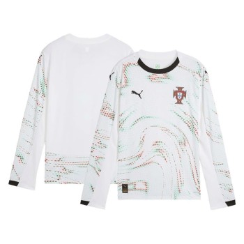 Men's Portugal Away Long Sleeve Jersey 2025 Men's Portugal Away Long Sleeve Jersey 2025