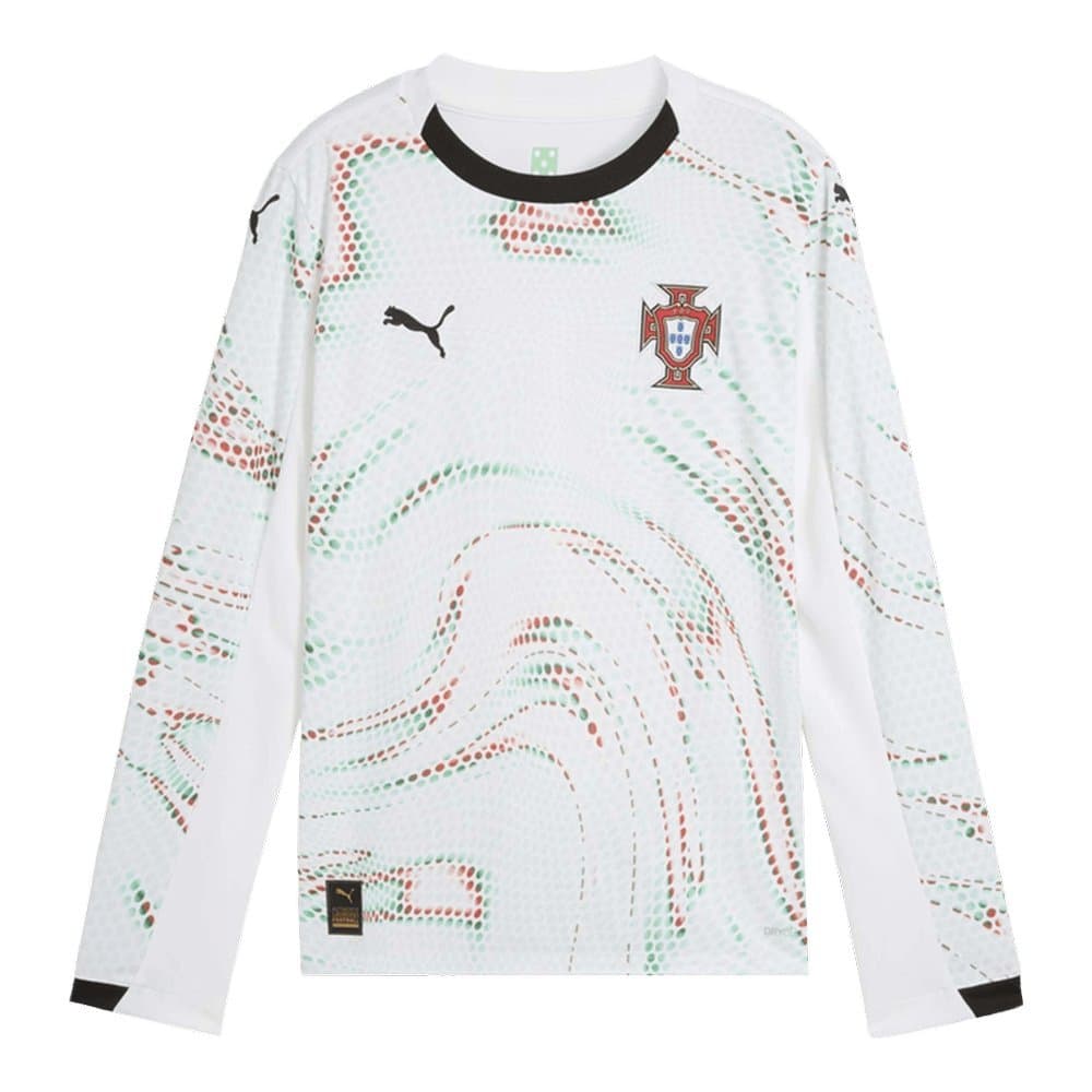 Men's Portugal Away Long Sleeve Jersey 2025
