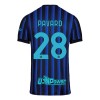 Men's PAVARD #28 Inter Milan Home Replica Soccer Jersey 2025/26 Men's PAVARD #28 Inter Milan Home Replica Soccer Jersey 2025/26