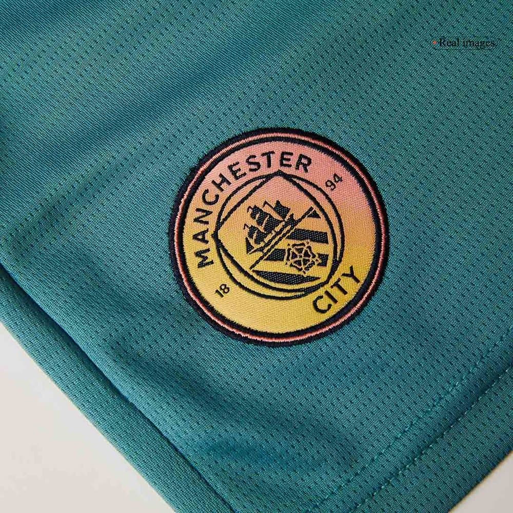 Men's Manchester City Fourth Away Soccer Shorts 2024/25